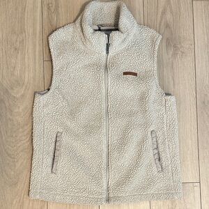Sage Collective Cozy Sherpa Fleece Vest Size Small